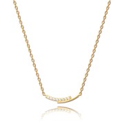 Balia Halskette plain Zirkonia Karabinerverschluss Balia Halsketten JBEK106V