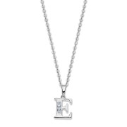 LOTUS Silver Halskette Buchstabe E 925 Silber Lotus Silver Trendy JLP3054-1-E