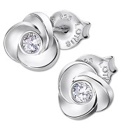 LOTUS Silver Ohrstecker Blume 925 Silber Lotus Silver Pure Essential JLP3059-4-1