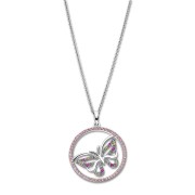 LOTUS Silver Halskette Schmetterling 925 Silber CZ Pure Essential JLP3075-1-2