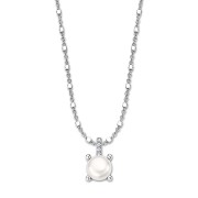 LOTUS Silver Halskette Zuchtperle 925 Silber Lotus Silver IT Girl JLP3409-1-1