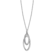 LOTUS Silver Halskette Oval 925 Silber Lotus Silver IT Girl JLP3489-1-1