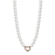 LOTUS Silver Halskette Herz 925 Silber Lotus Silver Pearls JLP3535-1-2