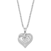 LOTUS Silver Halskette Herz 925 Silber Lotus Silver Moments JLP3706-1-1