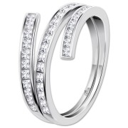 LOTUS Silver Ring Zirkoniastein 925 Silber Lotus Silver Trendy JLP3731-3-114