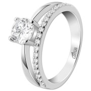 LOTUS Silver Ring Zirkoniastein 925 Silber Lotus Silver Trendy JLP3741-3-112