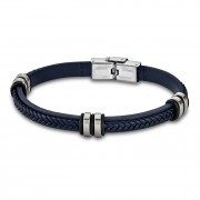 LOTUS Style Armband Damen Herren LS1829-2/5 Leder blau JLS1829-2-5