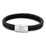 LOTUS Style Armband LS2011-2/1 Herren Leder schwarz Men Basic JLS2011-2-1