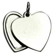 KISMA Schmuck Anhänger Herz für Ketten Sterling Silber 925 KIH0105-009