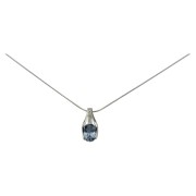 KISMA Schmuck Anhänger für Ketten blau Sterling Silber 925 KIH0110-015