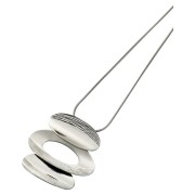 KISMA Schmuck Anhänger ohne Kette oval Sterling Silber 925 KIH0115-004