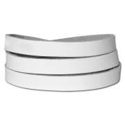 SilberDream Lederarmband weiß Herren Leder Armband LA0127W