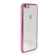 Handyhülle iPhone 6 6S pink Kunststoff Case PU Schutzhülle DrachenLeder OMG100P