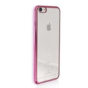 Handyhülle iPhone 6 6S pink Kunststoff Case PU Schutzhülle DrachenLeder OMG100P