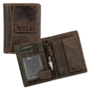 Wild Things Only Geldbörse braun Leder Portemonnaie OPJ100N