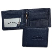 Wild Things Only Herren Portemonnaie Leder blau RFID Schutz OPJ114B