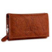 Money Maker Echtleder chianti rust Portemonnaie RFID Schutz OPJ704O