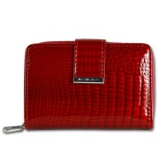 Jennifer Jones Portemonnaie RFID Schutz Croco Echt-Leder rot OPJ711R