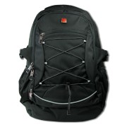 Travel N Meet Freizeitrucksack, Rucksack gepolstert schwarz Herren ORD4214S
