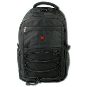 Travel N Meet Laptoprucksack, Rucksack gepolstert schwarz Herren ORD4219S