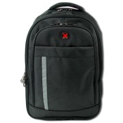 Travel N Meet Laptoprucksack, Rucksack gepolstert schwarz Herren ORD4222S