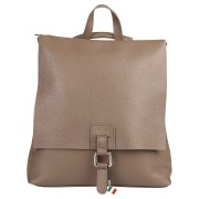 Florence Rucksack Damen Echtleder Cityrucksack taupe ORF101I6