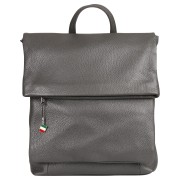 Florence Rucksack Damen Echtleder Cityrucksack grau ORF102K5