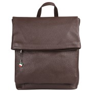 Florence Rucksack Damen Echtleder Cityrucksack dunkelbraun ORF102N6