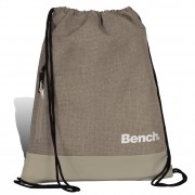 Bench Turnbeutel Sportrucksack Polyester grau Drawstring Bag unisex ORI307I