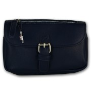 New Bags Damen Gürteltasche eckige Form viel Stauraum Bauchtasche navy OTD5024B