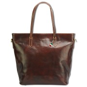 Florence Echtleder Damen braun Businesstasche Shopper OTF133N