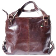 Florence Echtleder Damen braun Henkeltasche Shopper OTF136N