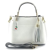 Florence Damen Handtasche Echtleder weiß OTF157W