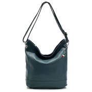 Florence Echtleder Hobo Bag Damen türkis OTF159T