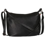 Florence Damen Schultertasche Leder Tasche schwarz OTF191S1