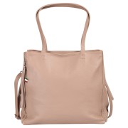 Florence Damen Schultertasche Leder Tasche rosa OTF193A1