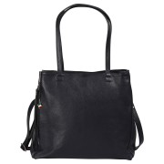 Florence Damen Schultertasche Leder Tasche dunkelblau OTF193B4