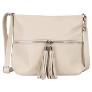 Florence Damen Umhängetasche Leder Tasche beige OTF195I2
