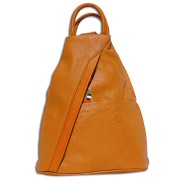 Florence Rucksack Echtleder braun Damen Rucksacktasche OTF604C