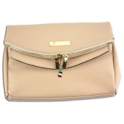 Florence 2in1 Damen Clutch echtes Leder Tasche rosa OTF803A