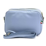 Florence Damen Tasche Echtleder hellblau OTF809H