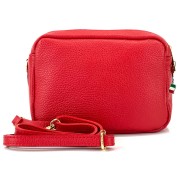 Florence Umhängetasche Damen Tasche Schultertasche Echtleder rot OTF809R