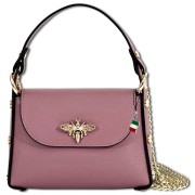 Florence Biene Damen Handtasche Echtleder rosa antik OTF817A