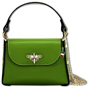 Florence Biene Damen Handtasche Echtleder grün OTF817L