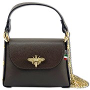 Florence Biene Damen Handtasche Echtleder braun OTF831N6