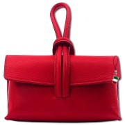 Florence Clutch Echtleder Tasche rot OTF834R