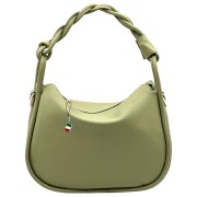 Florence Echtleder Hobo Bag Damen hellgrün OTF852L2