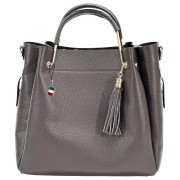 Florence Damen Handtasche Echtleder braun OTF857N5