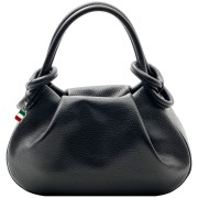 Florence Damen Handtasche Leder Tasche schwarz OTF894S1