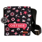 Robin Ruth Baumwolle Polyester schwarz rot OTG5109S